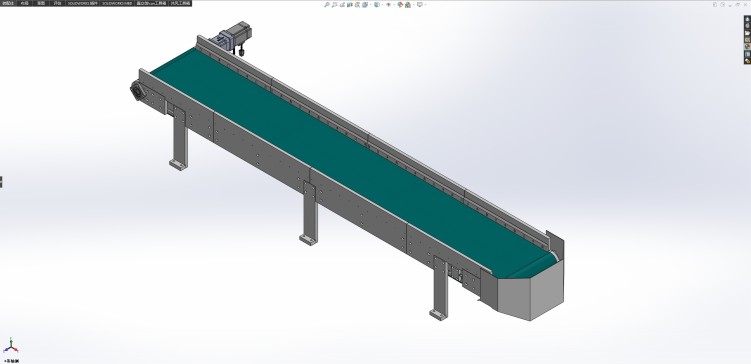 基于铝型材的皮带式输送机