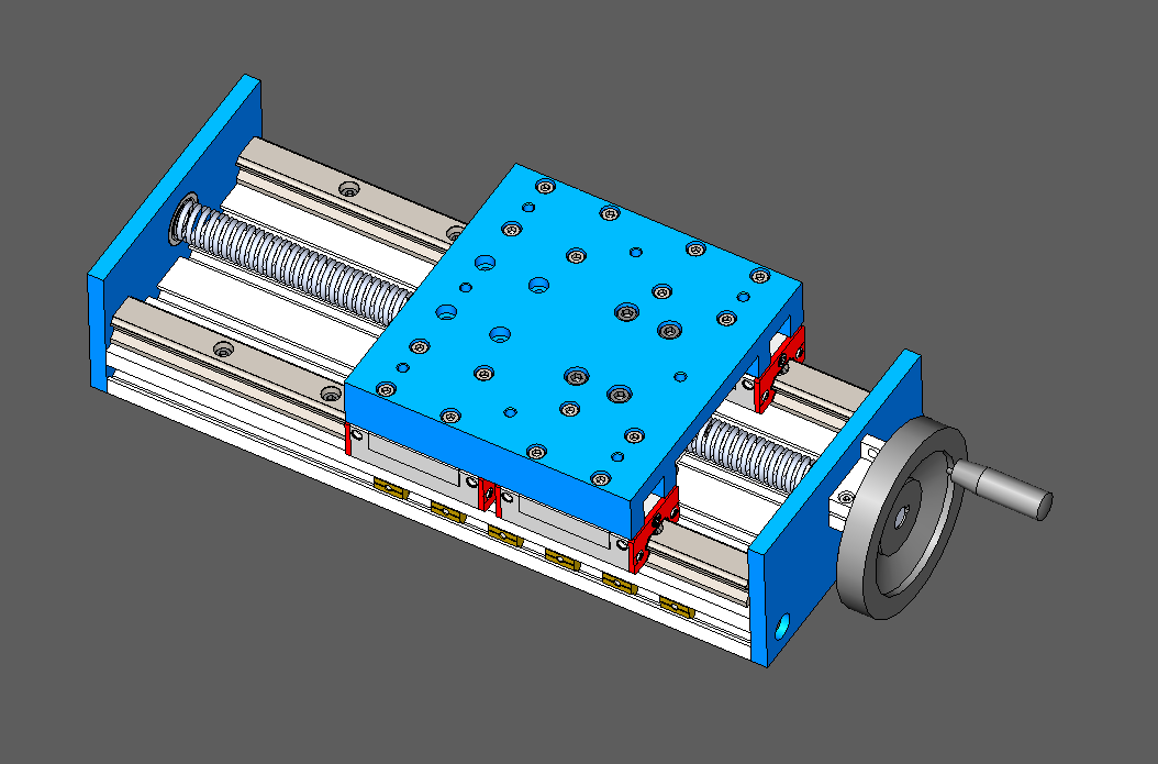 手动滑台-宽150-行程200