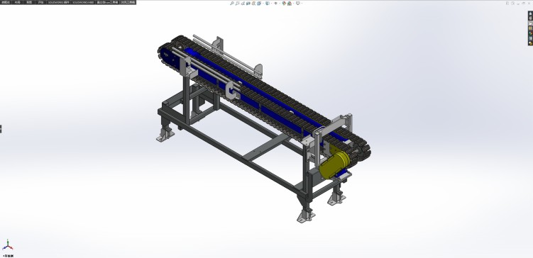双列链板输送机