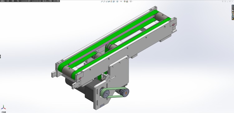 双列皮带输送机