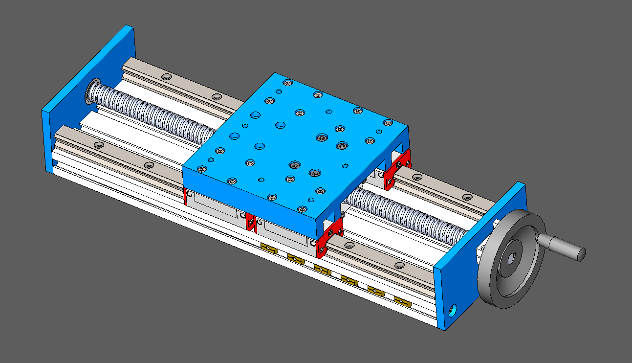 手动滑台-宽150-行程300