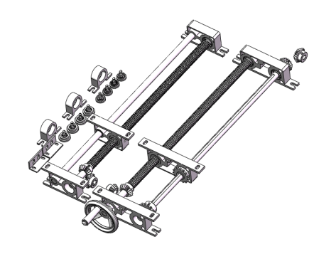插件线调整座50-500皮带线宽度调整座