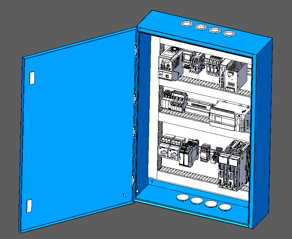 YHD-BZ0001 电控柜A