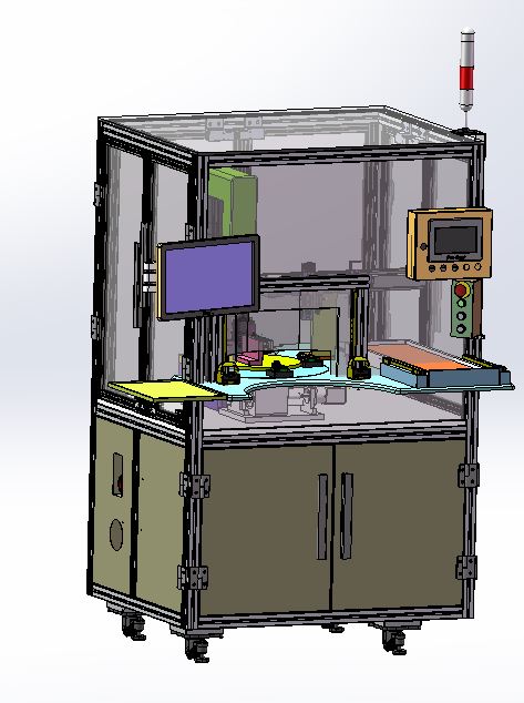压装钢球工位3D模型