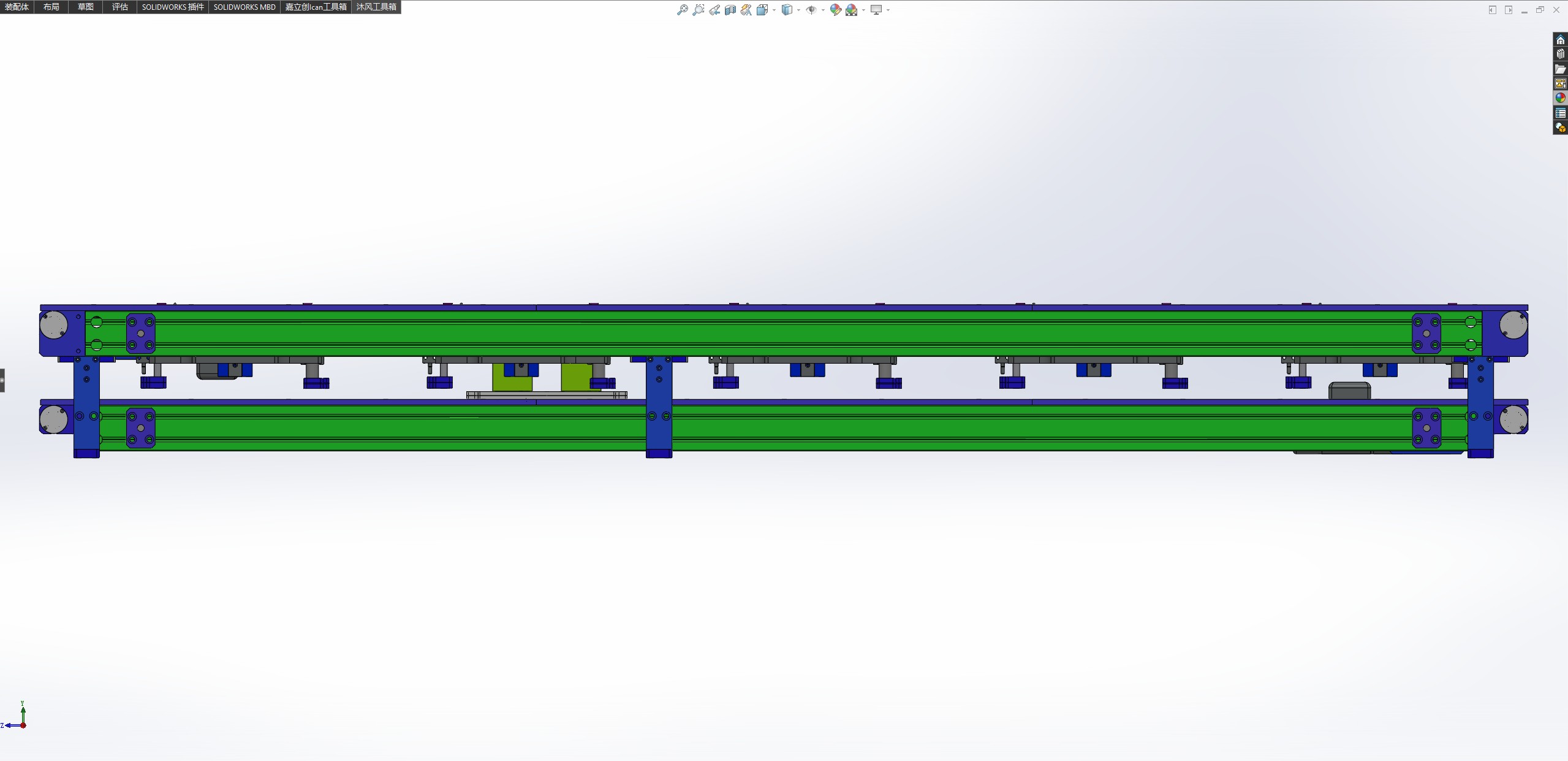双层双列皮带输送机