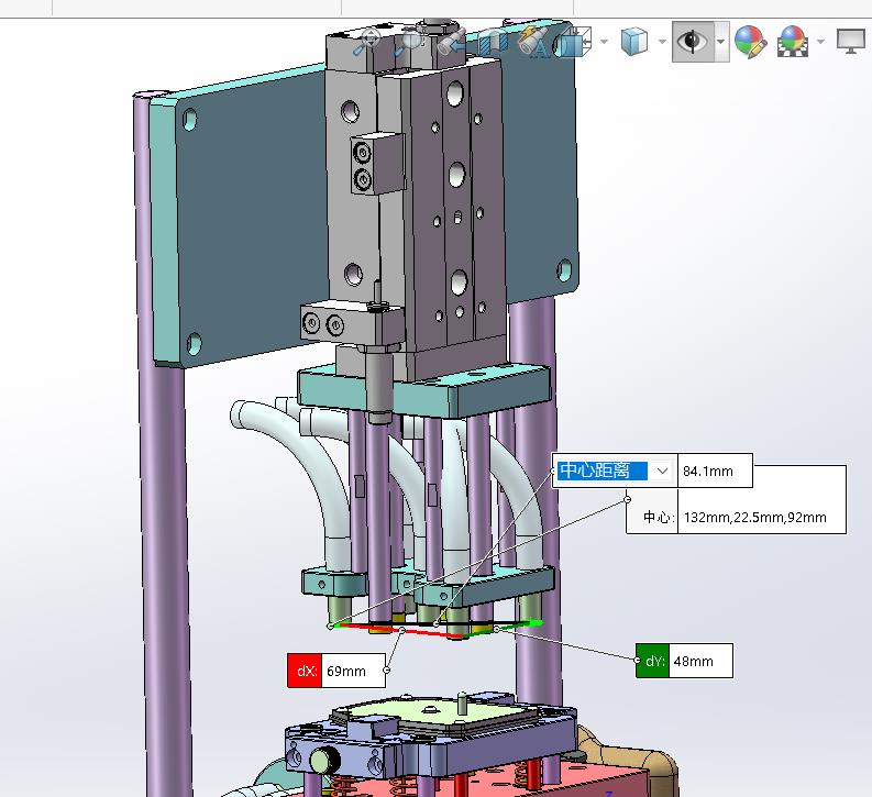柔性定位真空吸附抓取气动机械手