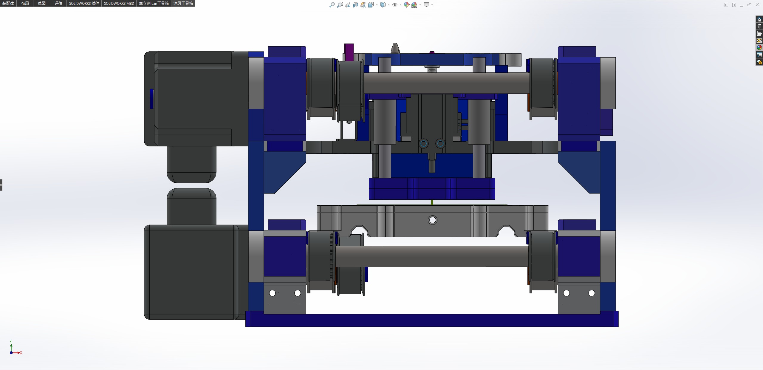 双层双列皮带输送机