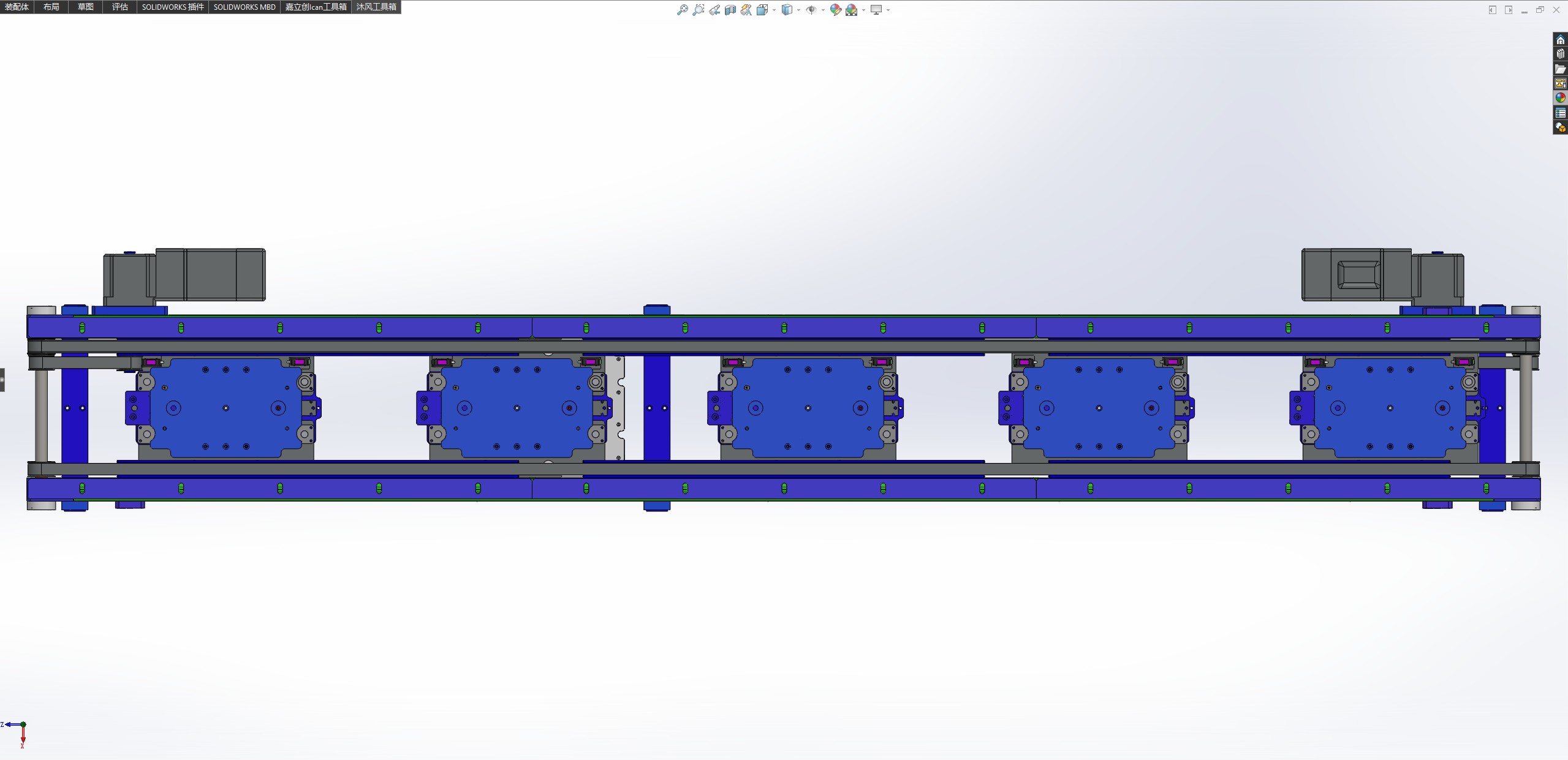 双层双列皮带输送机