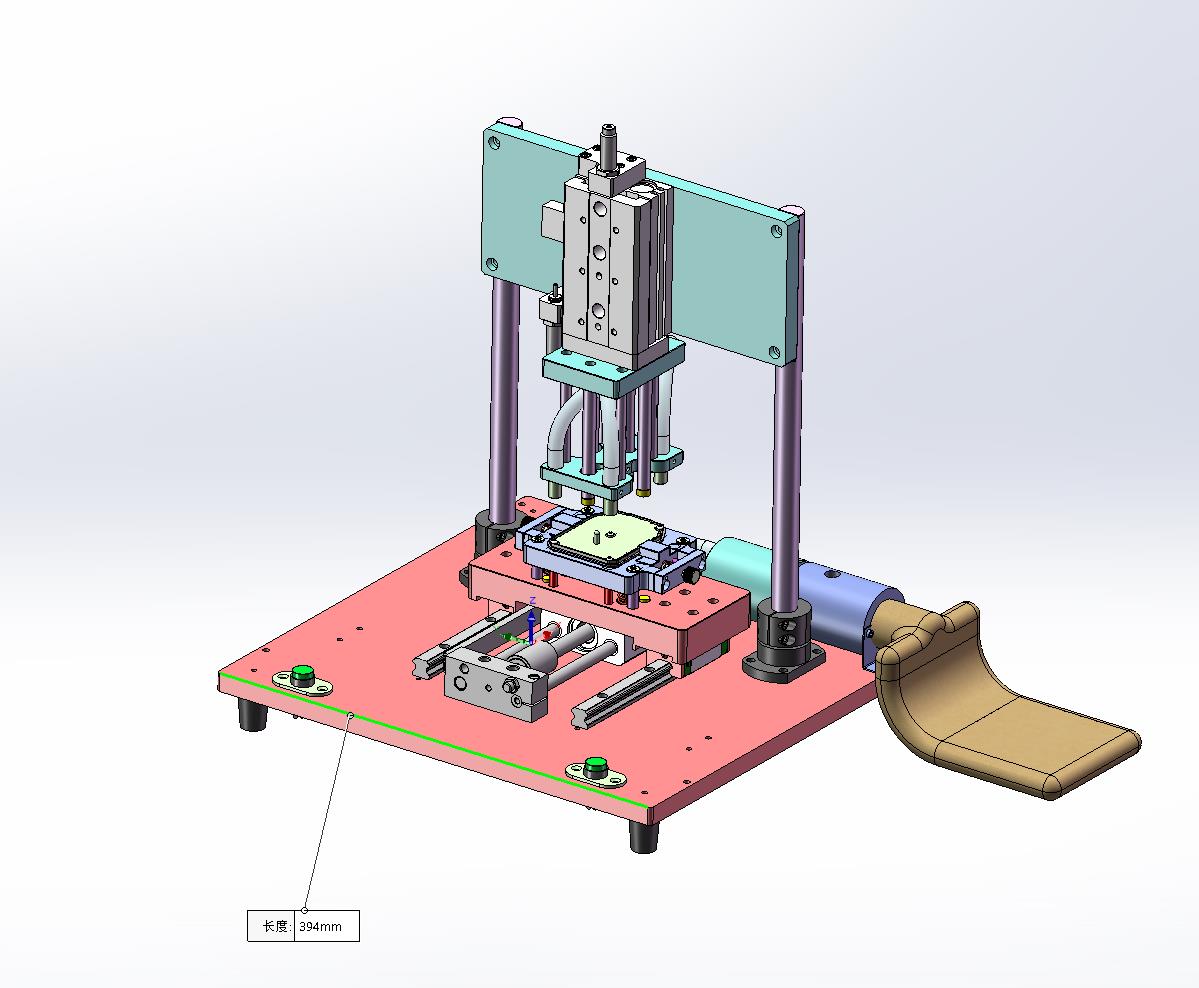 柔性定位真空吸附抓取气动机械手