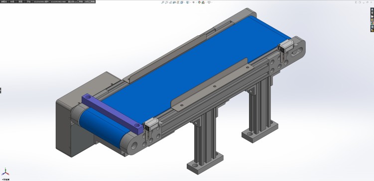 基于铝型材的皮带输送机