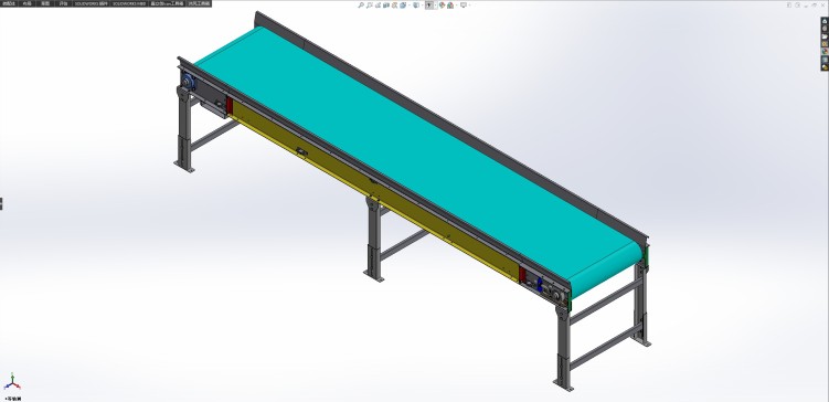 基于钣金的皮带输送机