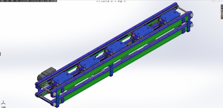 双层双列皮带输送机