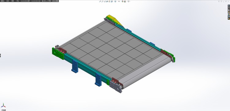 基于铝型材的皮带输送机