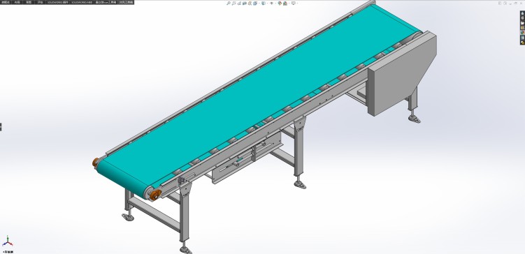 基于钣金的皮带输送机