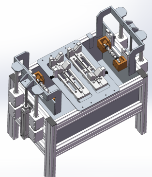 轴类产品加工后清洗与沥干工位
