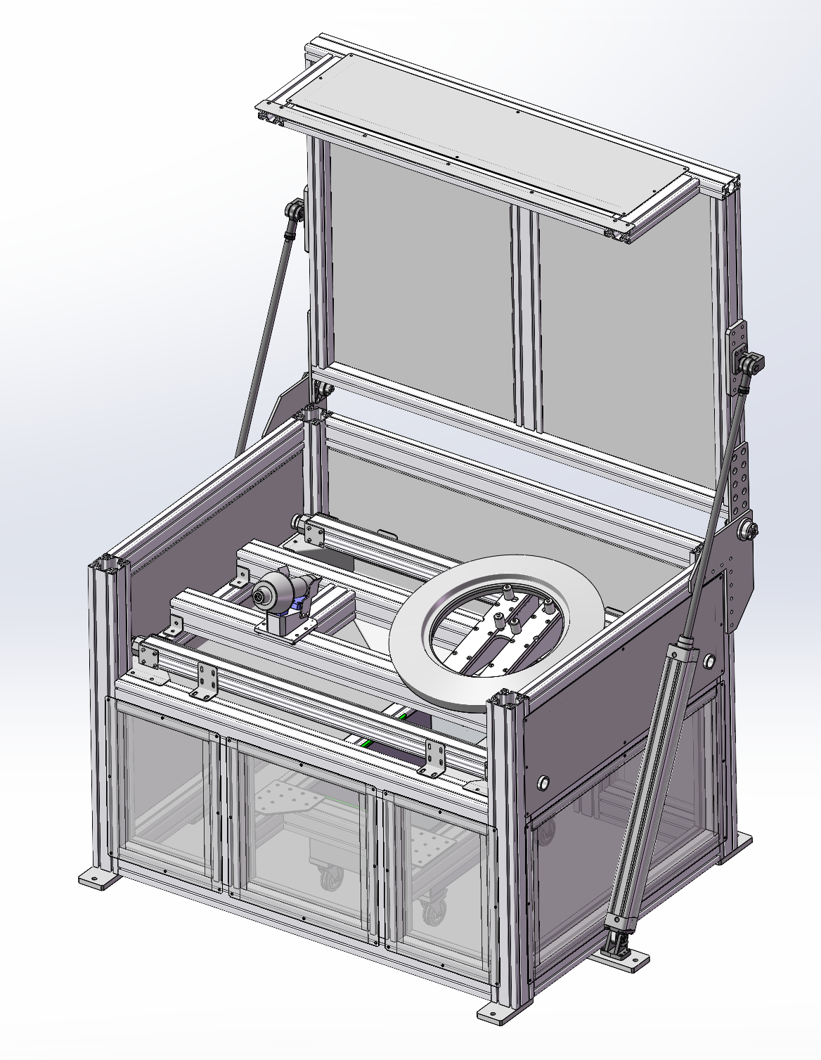 齿轮轴&齿轮机加吹扫工位