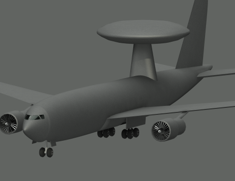 波音E-3哨兵预警机STP