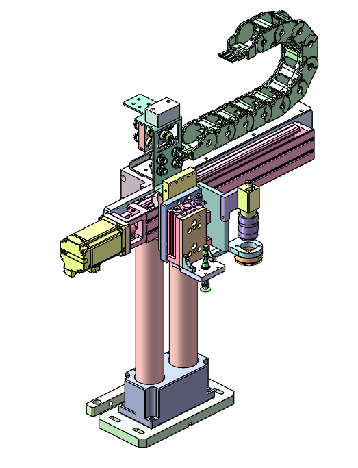 带视觉检测的搬运机构