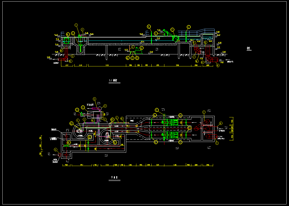 细格栅及沉砂池工艺