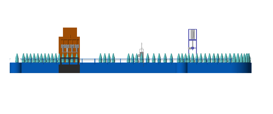 自动化灌装生产线模型