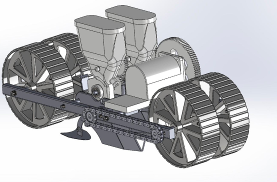 机创赛-一体化蔬菜精密播种机（双行播种机）