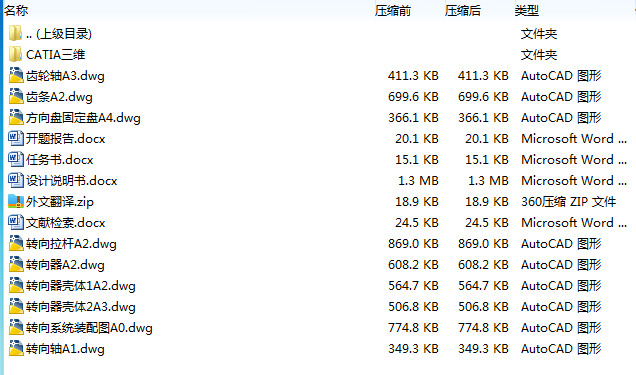 巴哈赛车转向系统设计