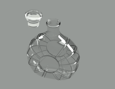 XO酒瓶第二版STP