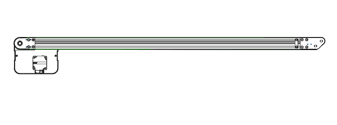 宽70长度1300耐油绿色刀口皮带线