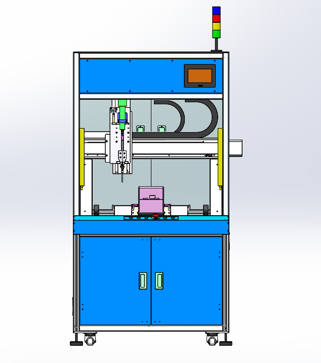 标准双工位落地式全自动螺丝机