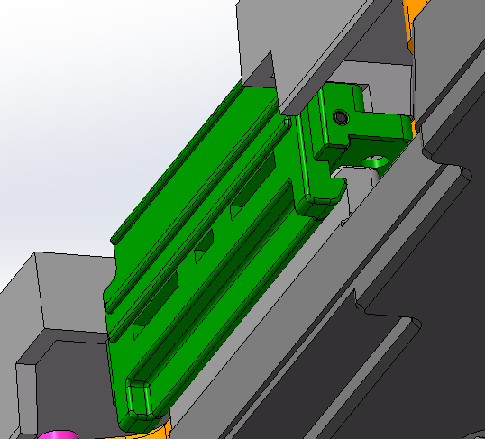 保压治具总装配体