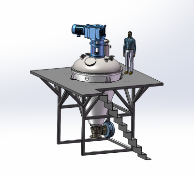 M6530-3000L单锥螺带反应釜混合机干燥机三维SW2018带参==1141841=500