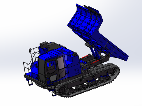 新型载重11吨 CD110R-3履带运输车