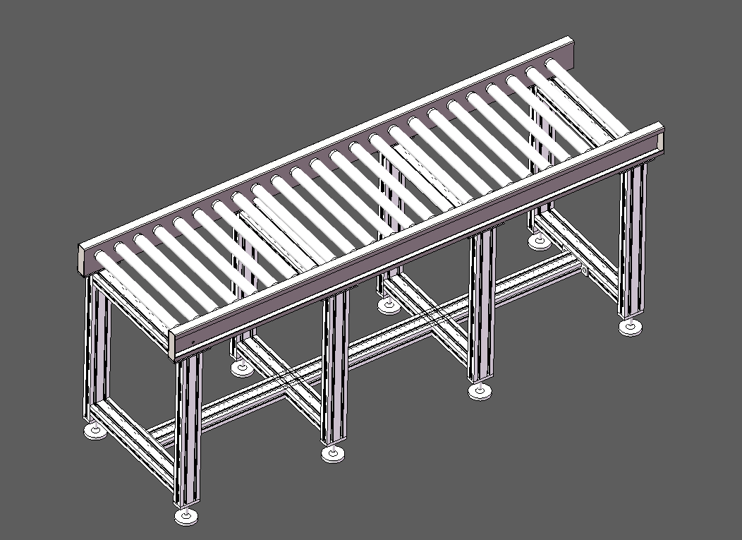 无动力辊筒（宽500长2000高850）