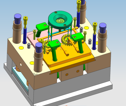 齿轮链轮套塑件的注塑模设计