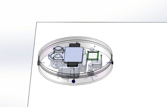 扫地机器人建模＋运动仿真