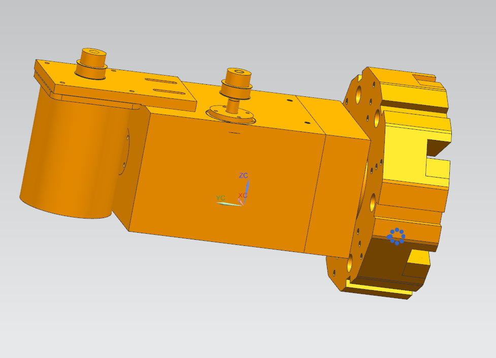 车床六工位转塔刀架设计含ug三维8张CAD图