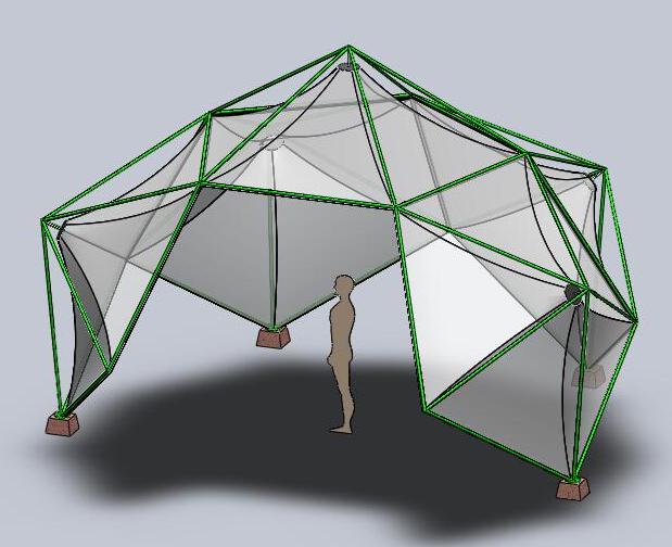 测地线帐篷
