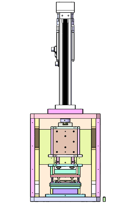 自动伺服压机治具