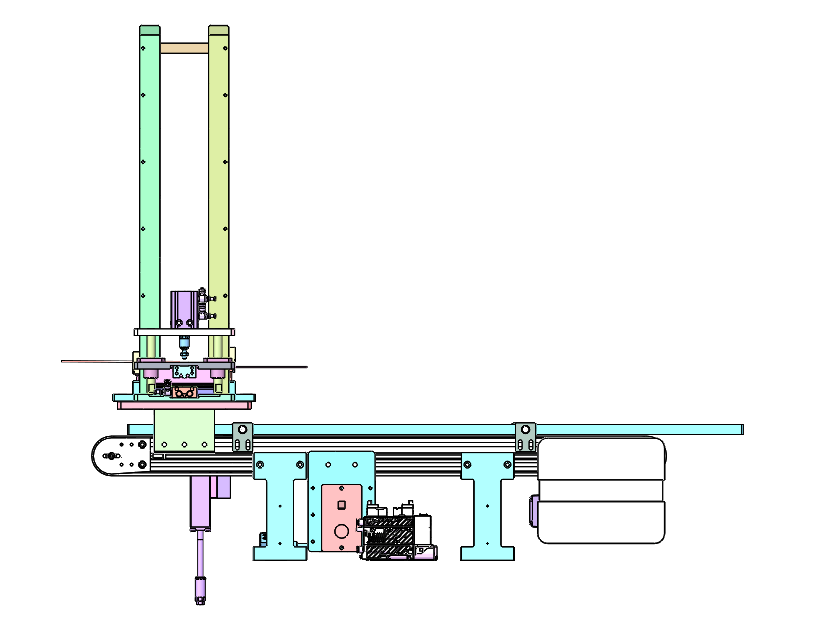 缓存上料机构（弹夹上料仓）