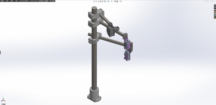 光电传感器调节支架