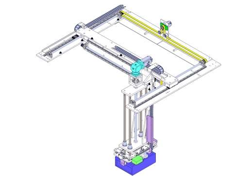 基于同步带传动的移载机构