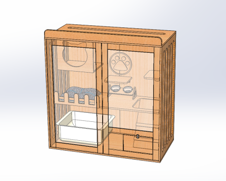 猫别墅猫爬架120高120长60厚 =1477034=30
