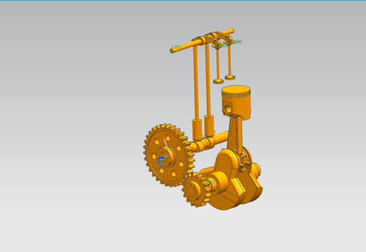 UG曲柄活塞机构