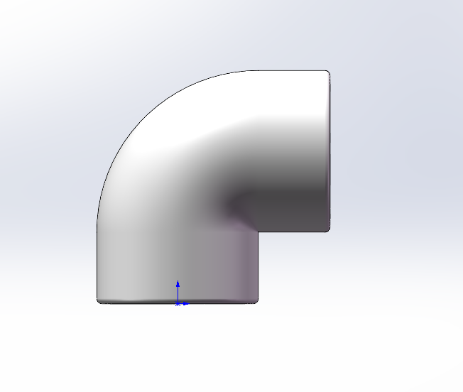 90°弯头（UPVC）