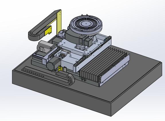 探针台晶圆承片台及其旋转顶升系统