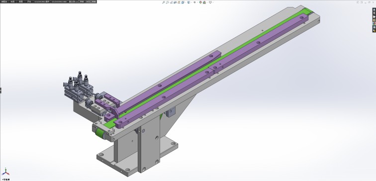 带分料功能的小型皮带输送机