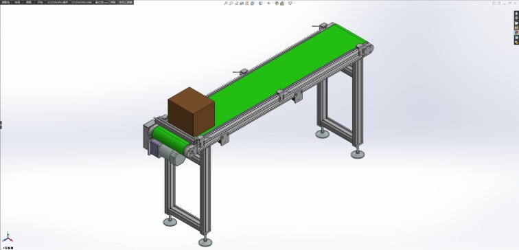 基于铝型材的皮带输送机