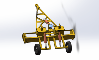 拖拉机后挂平土铲农业农田平地机