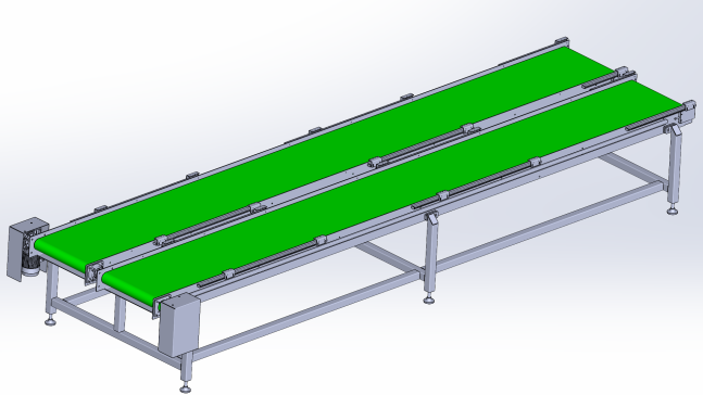 二条共支架皮带线