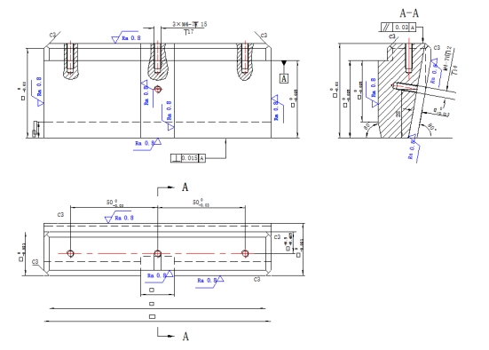 T型槽零件的工艺规程及铣上端面夹具设计